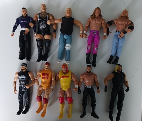 Wwe wwf wcw figure bundle - wcw, job