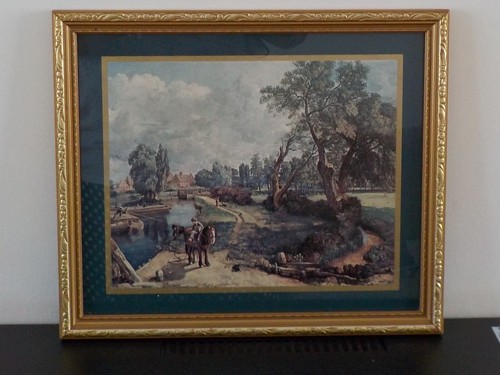 Nice vintage framed john - nice,