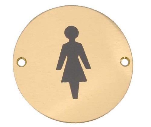Stainless steel female toilet - steel,