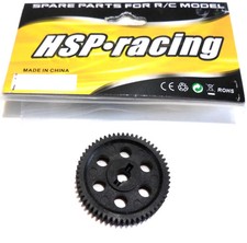 58t Mod 0.6 Spur Gear for HSP 1/10 Cars Flying Fish Touring Maverick Strada