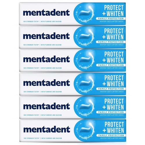 Mentadent protect whiten - +,
