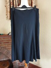 LADIES CHARCOAL PINK STRIPE PANEL MID  SKIRT PER UNA  M&S SIZE 18 REG  - BNWOT 