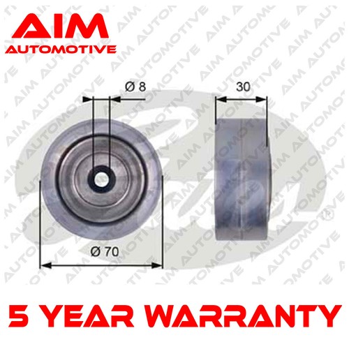 Deflection guide pulley aim - guide,