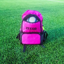 ZEEGO Football Backpack Ball Boots Glove and Sports Kit Bag Rucksack | 3 Colours