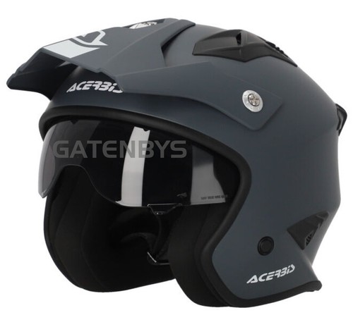 Acerbis trials helmet grey - trials,