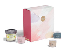Yankee Candle Gift Set 3 Filled Votive Candles & 1 Small Tumbler Scented Candle