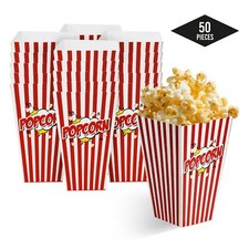 50 Party Popcorn Bags Boxes