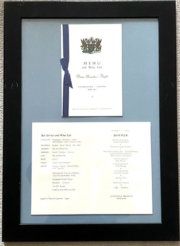 Vintage aviation 1965 framed - 1965,