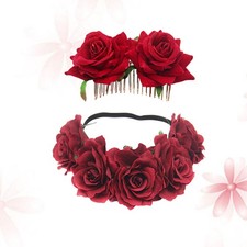  2 Pcs Rose Headband