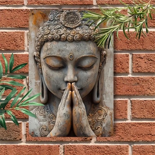 Buddha wall plaque - ornament, 2d
