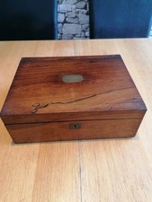 Antique Wooden Box, No Key