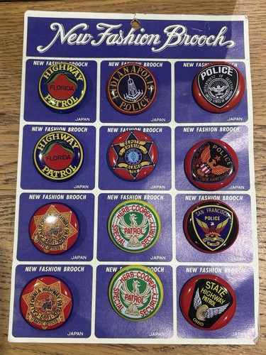 Usa police pin - pin, japan