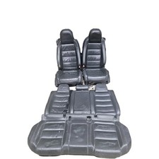 VW MK5 GOLF GTI 3 DOOR HEATED LEATHER SEATS FRONT REAR INTERIOR (BOLSTER WORN)