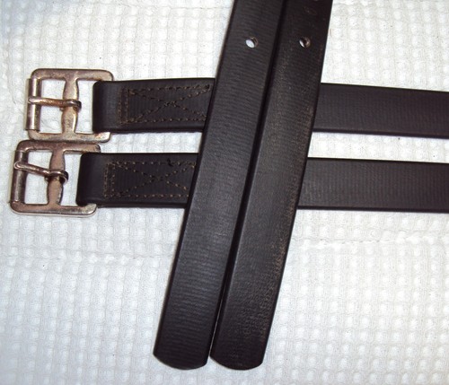 Wintec stirrup black leathers - wintec,