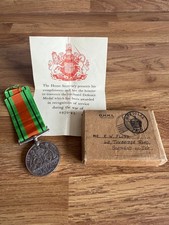 WW2 Defence Medal With
