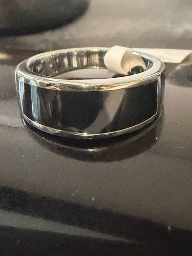Mens black onyx band ring - onyx,