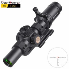 Compact Scope WESTHUNTER HD 1-6X24 IR Hunting Red/Green Illuminated Optic Sights