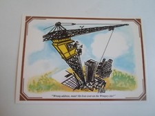 Wimpey Building Site Humour  Royal Mail Postcard 1983 SEPR 36   §B3612