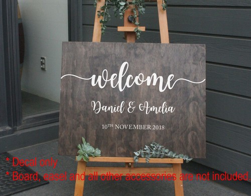 Custom wedding welcome - custom,