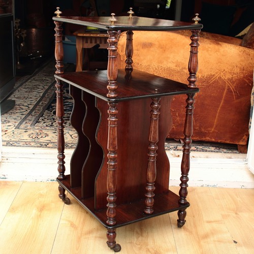 Victorian rosewood music - rosewood,
