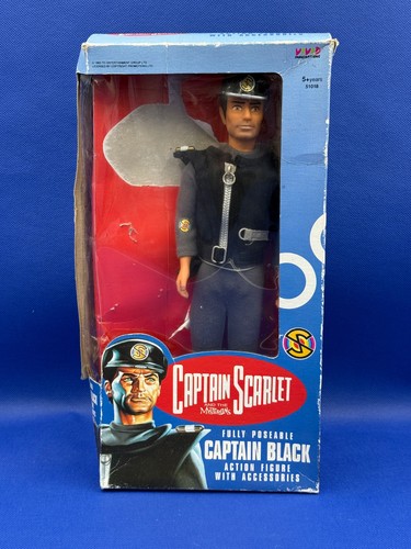 Captain scarlet black inch - scarlet,