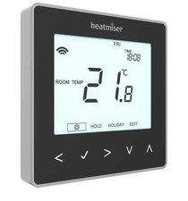 Heatmiser NeoStat 12V - Programmable Thermostat - Sapphire Black