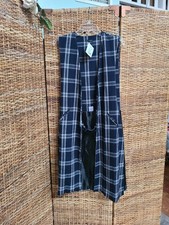 NWT Rebecca Elliot Long Plaid