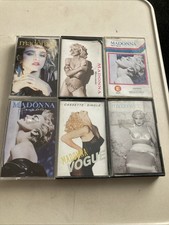 Madonna Cassette tapes X18