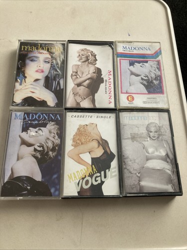 Madonna cassette tapes x18 - madonna,