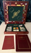Monopoly Franklin Mint 1991 Collectors Edition USA Ed Missing Pieces Read Desc