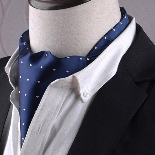 Men blue with - blue, polka
