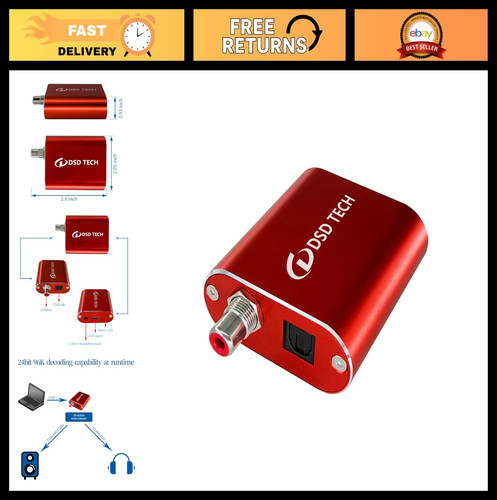 Usb toslink coaxial spdif - to,