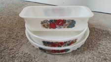 Vintage Retro Pyrex Poppy