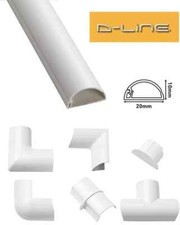 D-Line 20mm x 10mm White