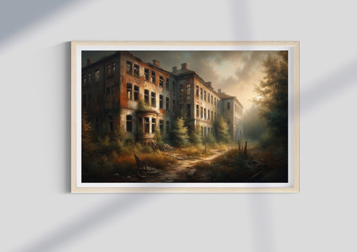 Nature reclaims the - reclaims, house