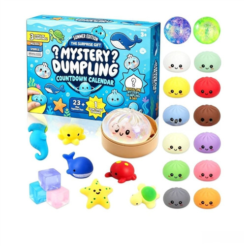 Soft mystery dumpling advent - soft,