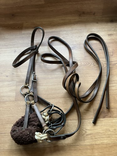 Western bitless bridle