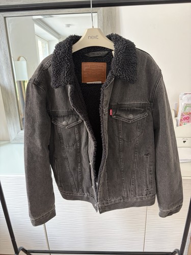 Levi sherpa trucker jacket - sherpa,