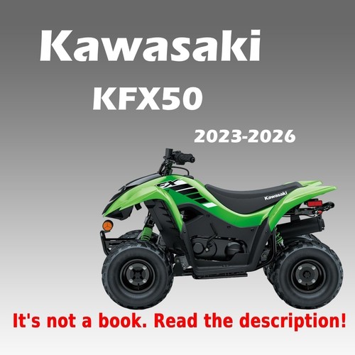 2023 2026 kawasaki kfx50 - 2023-2026,