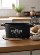 Farmhouse Black Metal Bread