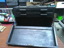 1 - Vintage Wooden Two Drawer