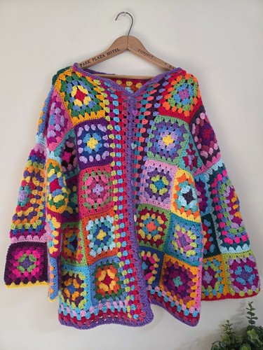 Handmade rainbow crochet - handmade,