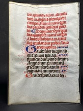 c1350 Medieval Breviary
