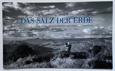 Sebastiao Salgado 2x signed Wim Wenders press booklet salt earth autograph signed