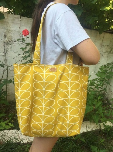 Orla kiely yellow - stem, fabric