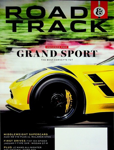 Road track magazine july - road,