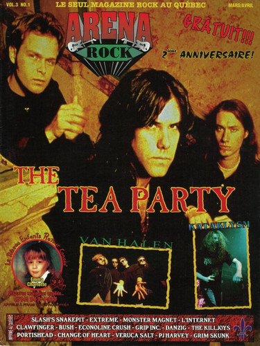 Arena rock magazine march 1995 - magazine,