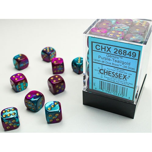 Chessex 12mm dice block - -,