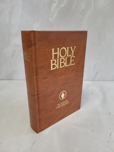 Holy bible placed the - bible,