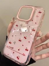 Red Cherry Pink Phone Case